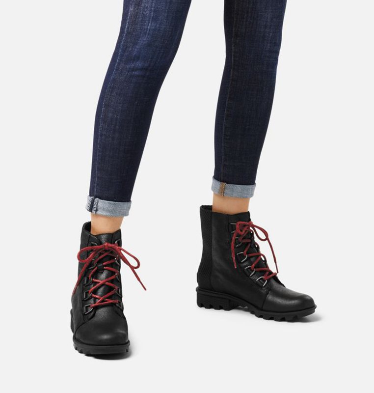 Botas De Invierno Sorel Mujer - Phoenix™ Short Bajas Negras - 81073-ACOB